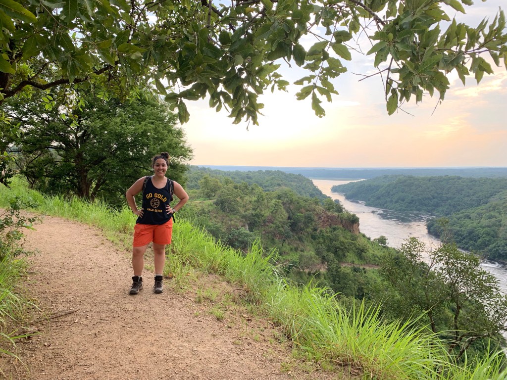 Risa above the forest, Murchison Falls, Uganda