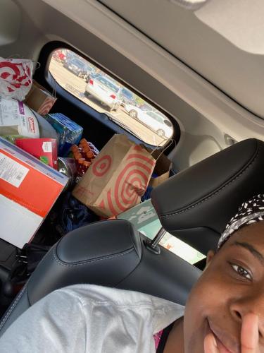 Figure 12. I took photos of everything that I bought while they were in the carts, in my car, and when I dropped them off. June 12, 2020 (personal photo).